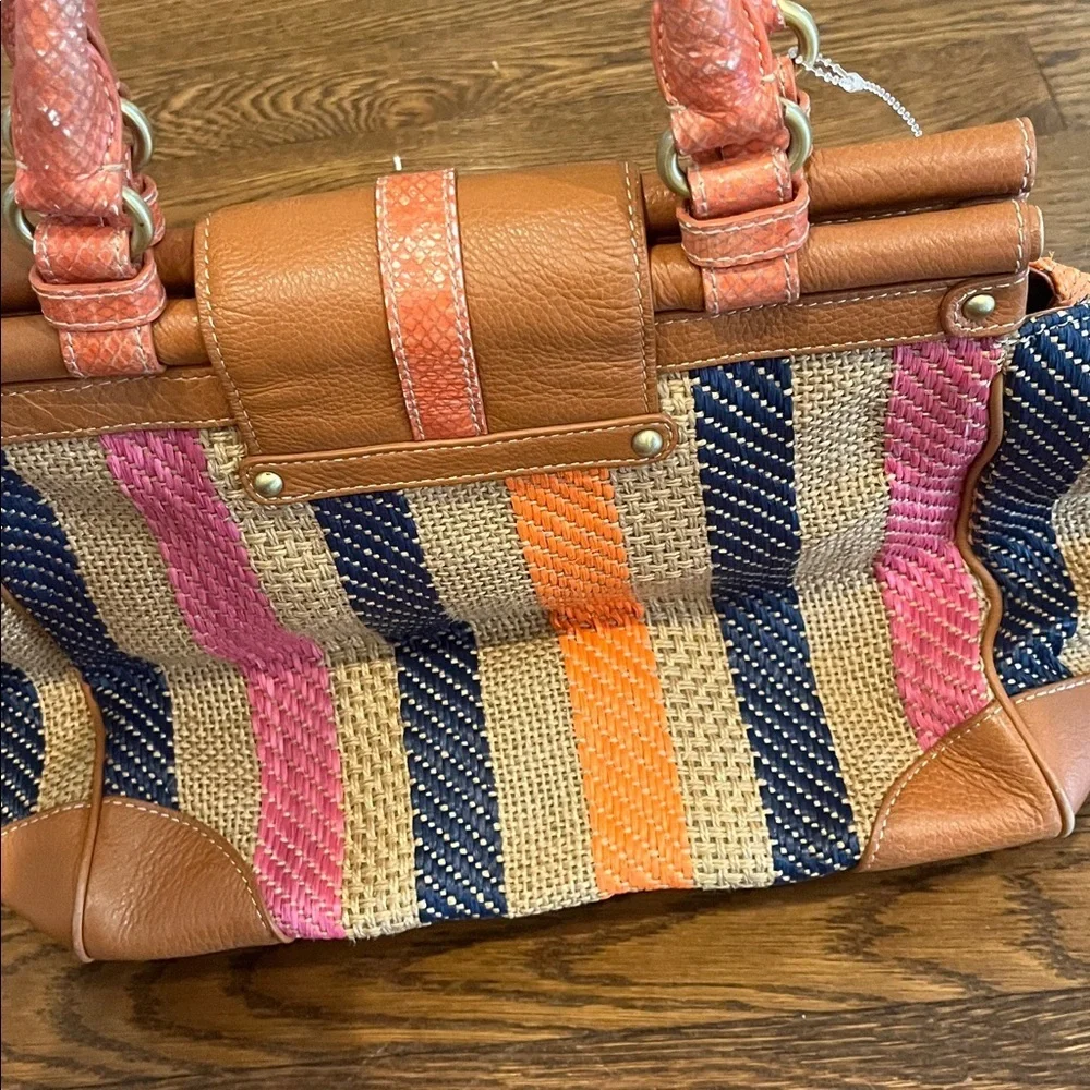 Rafe Colorful Striped Women's Handbag